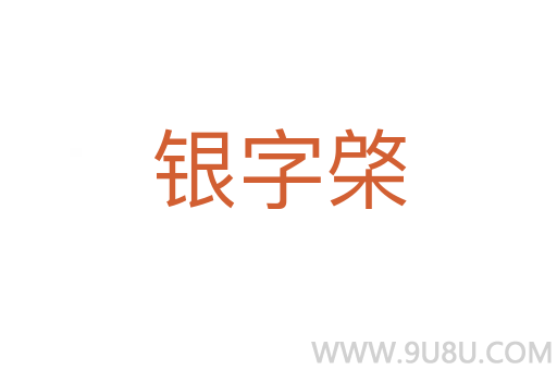 银字棨