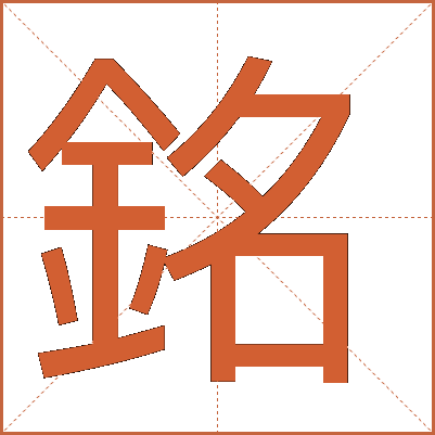 銘